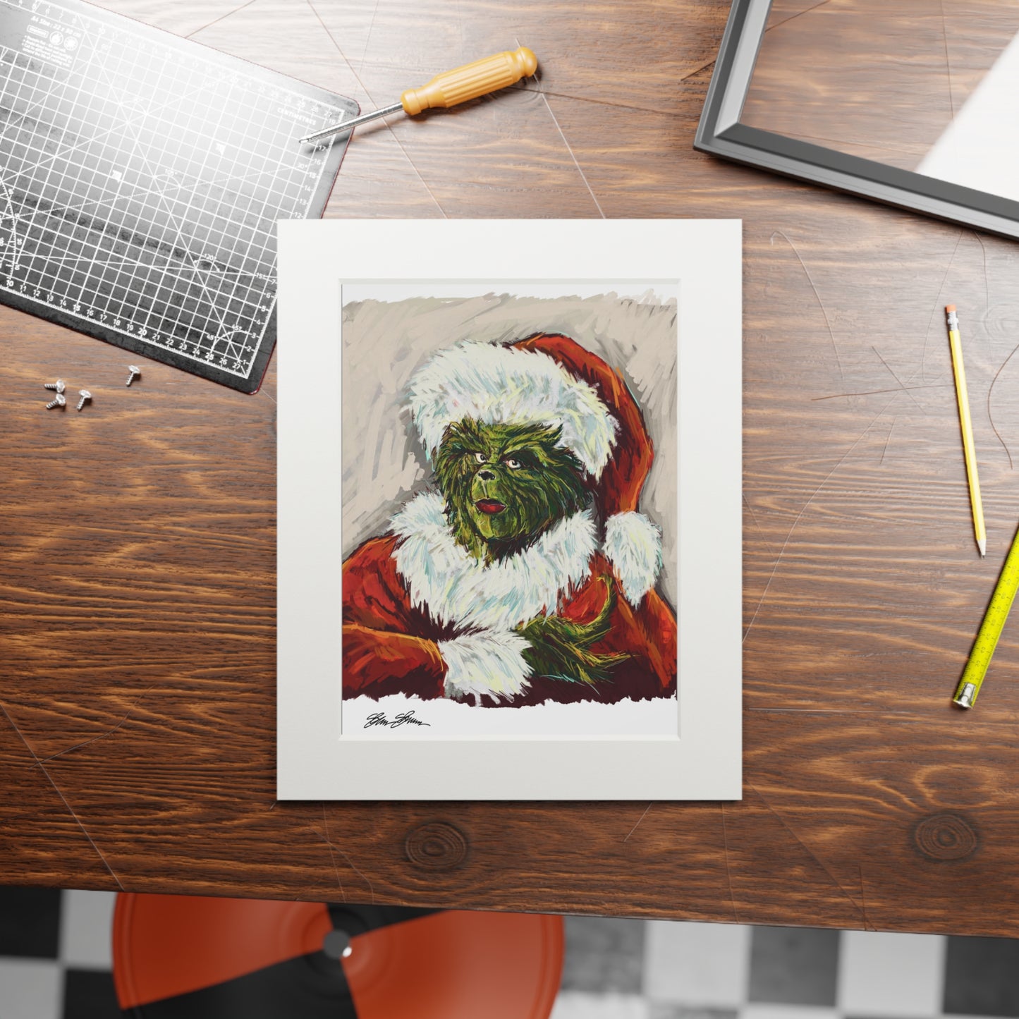 Grinch Fine Art Print