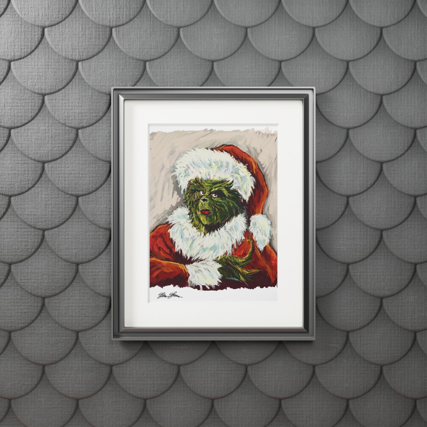 Grinch Fine Art Print