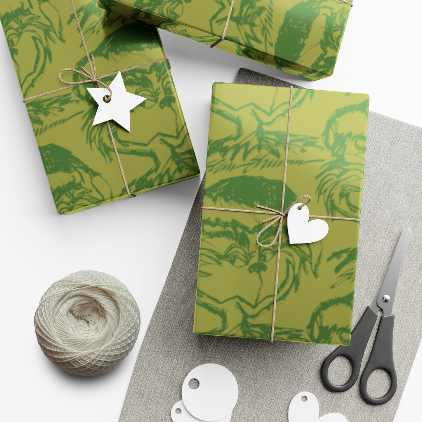 Grinch Gift Wrap Paper