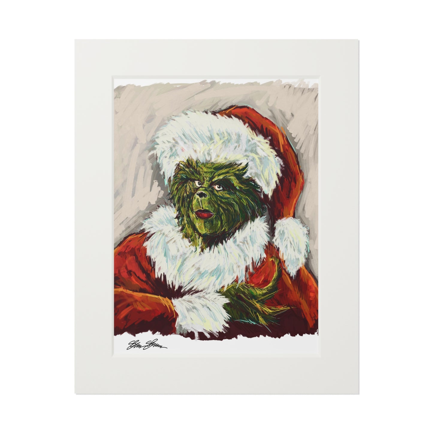 Grinch Fine Art Print