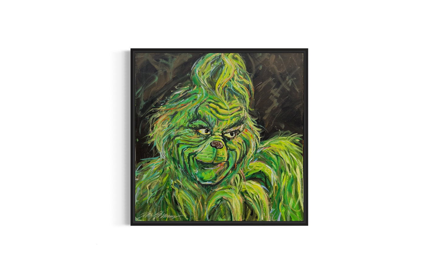 Grinch 24x24”