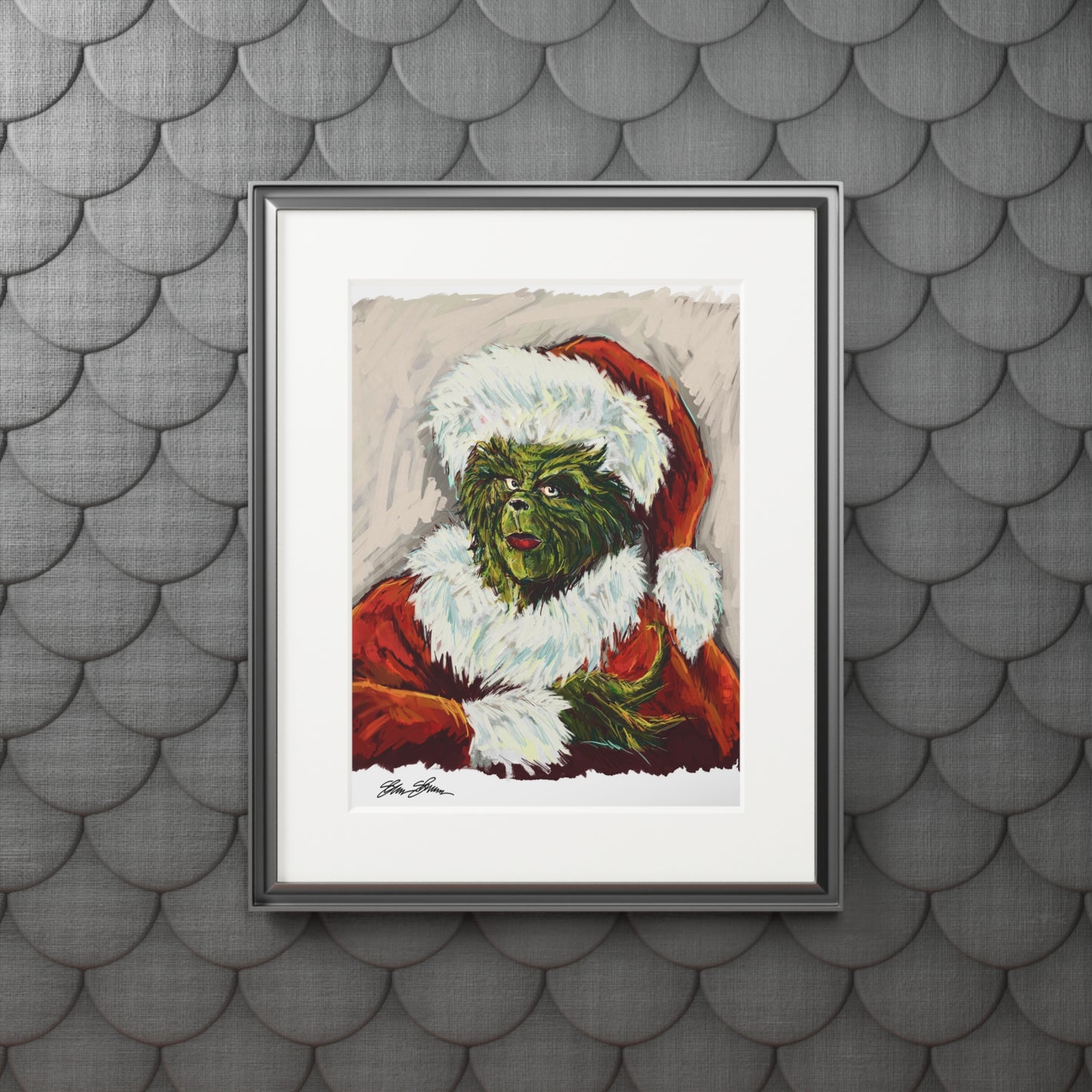 Grinch Fine Art Print