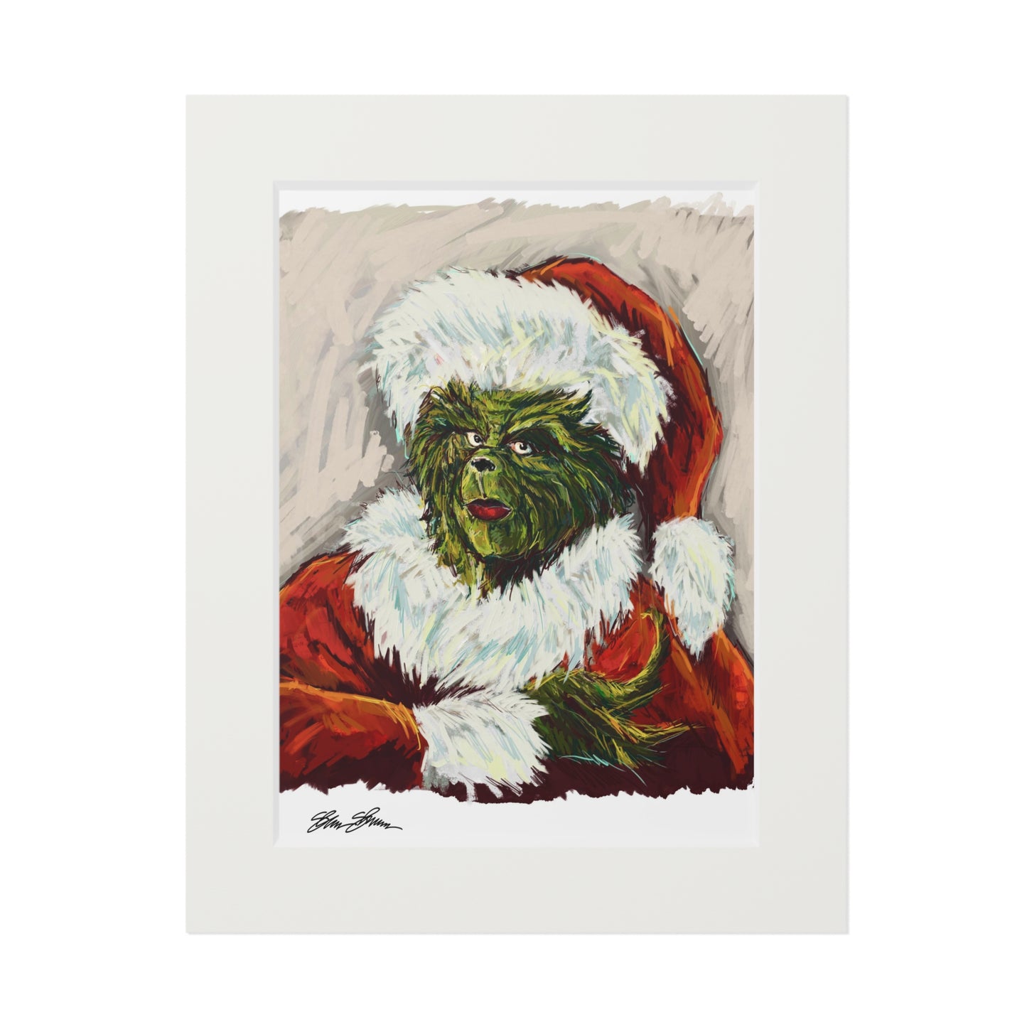 Grinch Fine Art Print